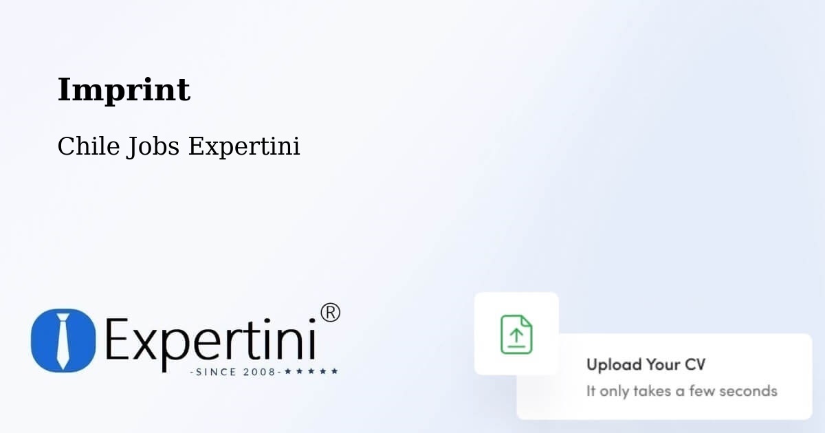 Imprint – La Serena - Chile Jobs Expertini